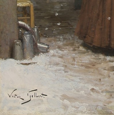 Lot 162 - Victor Gabriel Gilbert (French, 1847-1935)