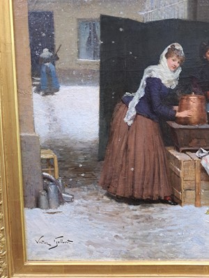 Lot 162 - Victor Gabriel Gilbert (French, 1847-1935)