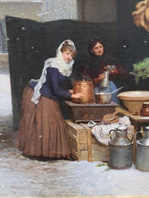 Lot 162 - Victor Gabriel Gilbert (French, 1847-1935)