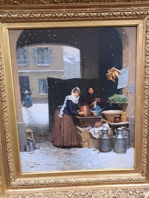 Lot 162 - Victor Gabriel Gilbert (French, 1847-1935)