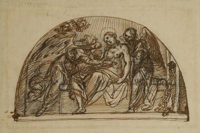 Lot 12 - Attributed to Matteo Rosselli (Italian, 1578-1650)