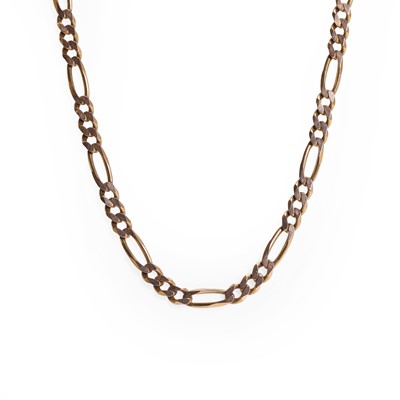 Lot 184 - A gold chain