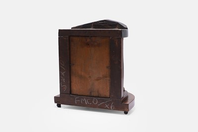 Lot 541 - An inlaid architectural rosewood tabernacle