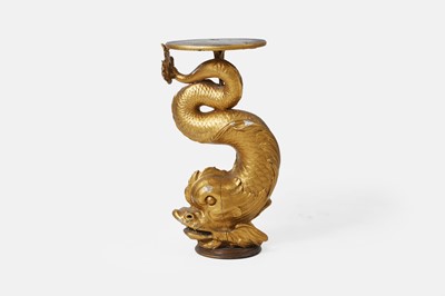 Lot 4 - A giltwood side table