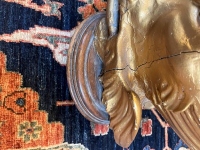 Lot 4 - A giltwood side table