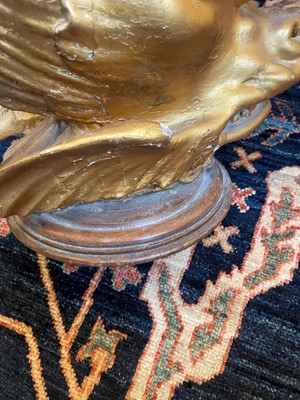 Lot 4 - A giltwood side table