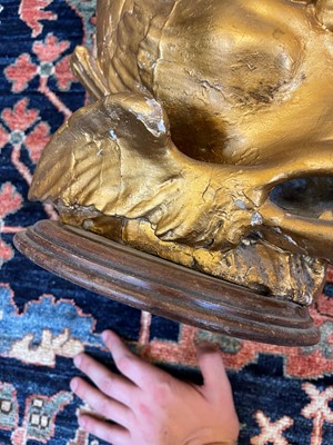 Lot 4 - A giltwood side table