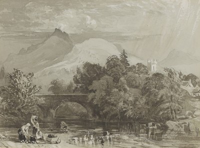 Lot 128 - Attributed to David Cox OWS (British, 1783-1859)