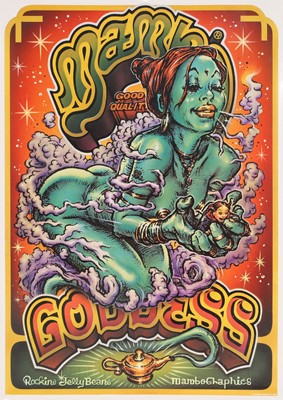 Lot 487 - Three Mambo posters and an alarm clock