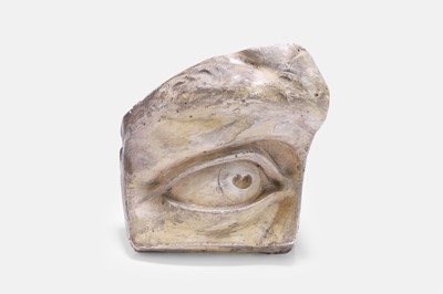 Lot 405 - A plaster cast of David's eye by D Brucciani & Co.