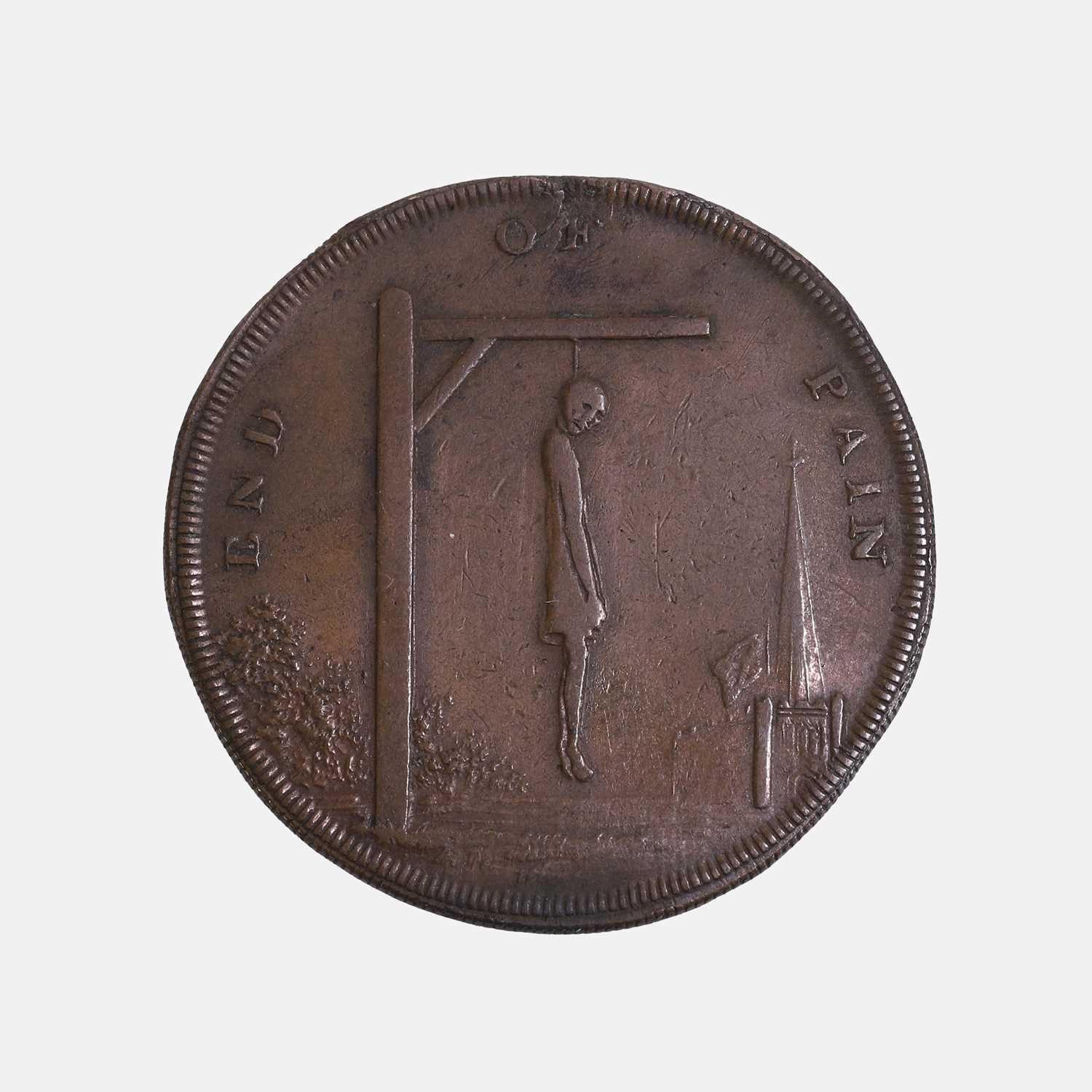 Lot 282 - A hangman token