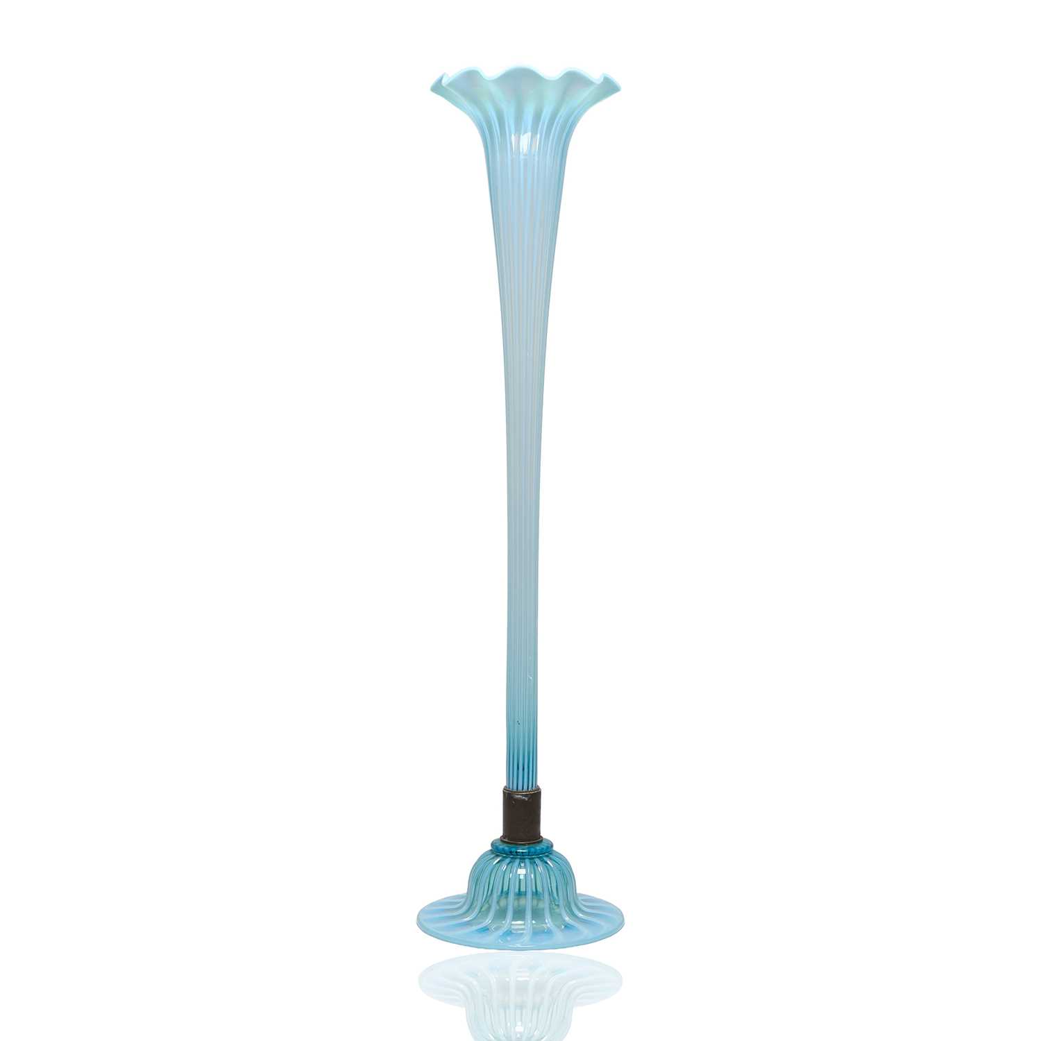 Lot 69 - A James Powell & Sons floor-standing lily vase