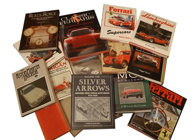 Lot 38 - A collection of marque-related books