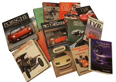 Lot 36 - A collection of automotive books and encyclopaedias