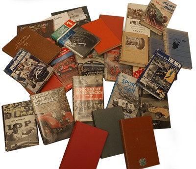 Lot 40 - A group of early motor racing-related books
