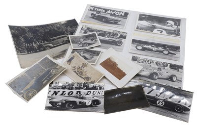 Lot 34 - A group of early motoring photographs