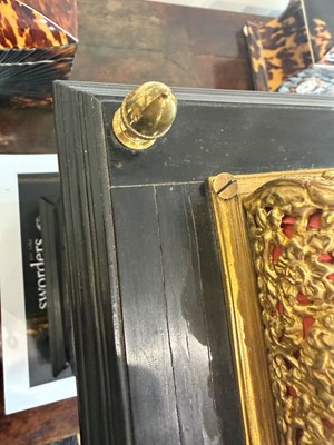 Lot 436 - A William and Mary basket-top bracket clock