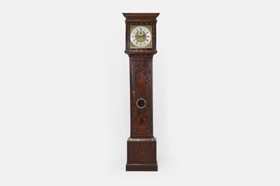 Lot 442 - A William and Mary walnut and marquetry longcase clock