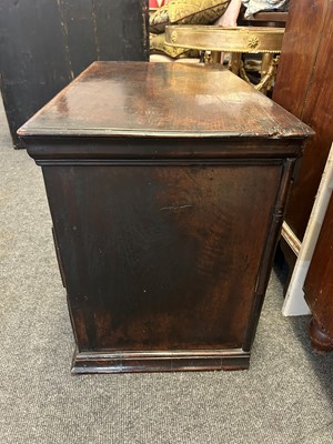 Lot 450 - A Charles II walnut and sycamore-inlaid chest-on-stand