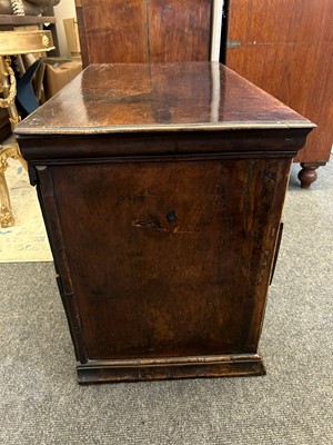 Lot 450 - A Charles II walnut and sycamore-inlaid chest-on-stand