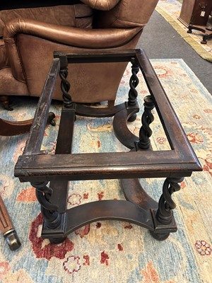 Lot 450 - A Charles II walnut and sycamore-inlaid chest-on-stand