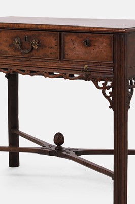 Lot 444 - A George III mahogany metamorphic dressing table