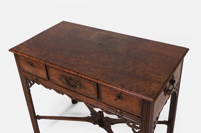 Lot 444 - A George III mahogany metamorphic dressing table