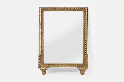 Lot 439 - A giltwood wall mirror