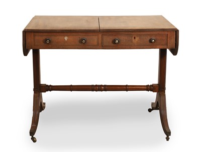 Lot 522 - A Regency mahogany sofa table