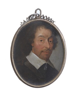 Lot 192 - Circle of Gonzales Coques (Flemish, circa 1614-1684)