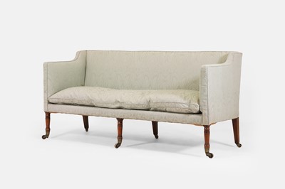Lot 257 - A Regency mahogany settee