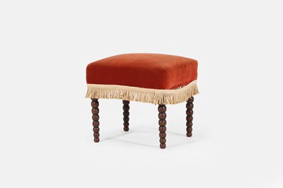 Lot 451 - A late Regency footstool