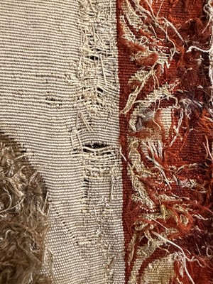 Lot 307 - A Gobelins allegorical tapestry of the 'Palace of Versailles' representing April