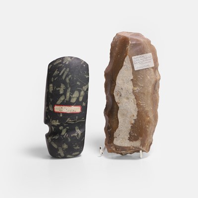 Lot 452 - A Mississippian Native American axe head