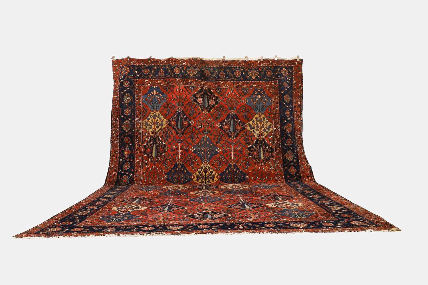 Lot 141 - A Persian Bakhtiari wool carpet