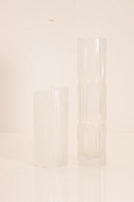 Lot 154 - A Lalique 'New Moon' pattern vase