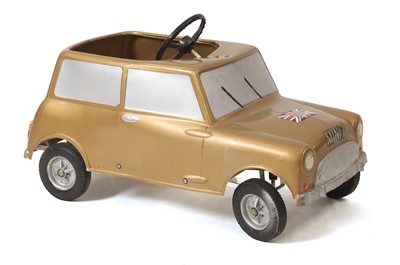 Lot 45 - A 1960s Leeway Mini Cooper Mk1 pedal car