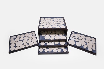 Lot 267 - A collection of grand tour plaster intaglios