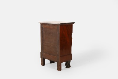 Lot 62 - An Empire mahogany and ormolu chest of drawers