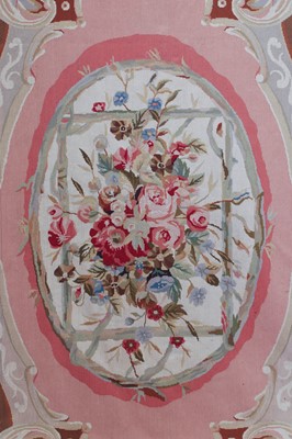 Lot 208 - An Aubusson-style needlepoint carpet