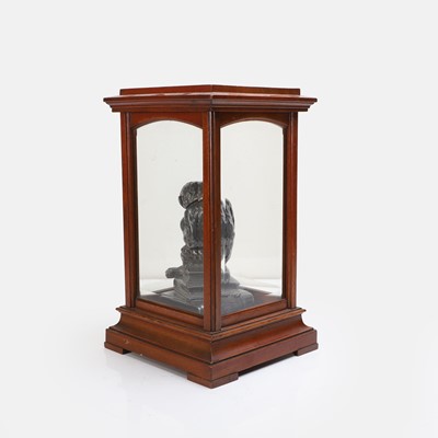 Lot 120 - A novelty spelter lighter