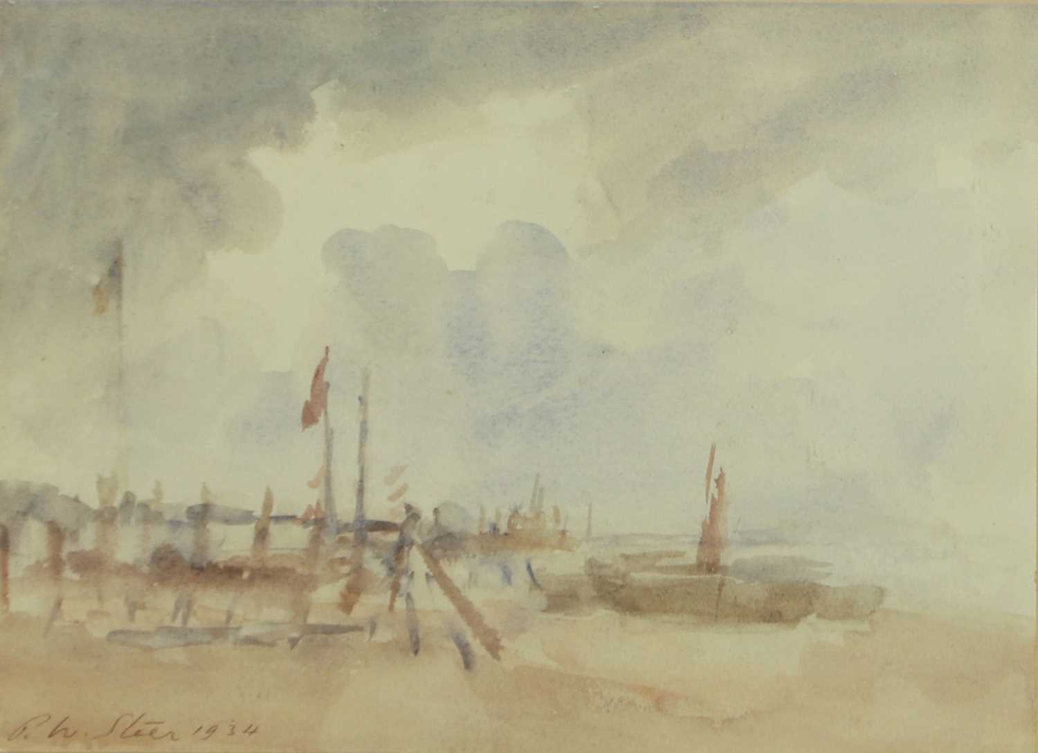 Lot 153 - Philip Wilson Steer OM (British, 1860-1942)