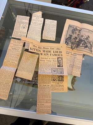 Lot 97 - An exhibition booklet for the 'Exhibition of Drawings by Louis Wain'