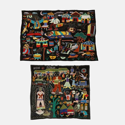 Lot 486 - Mapula embroidery project