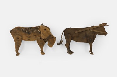 Lot 169 - Two Tiller-Clowes family marionettes