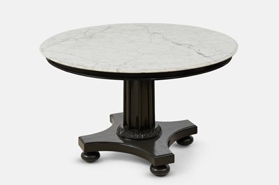 Lot 304 - An ebony centre table