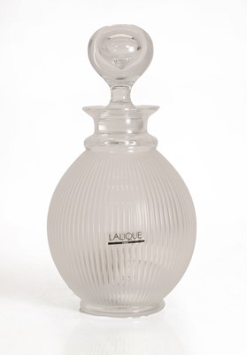 Lot 152 - A Lalique 'Langeais’ decanter