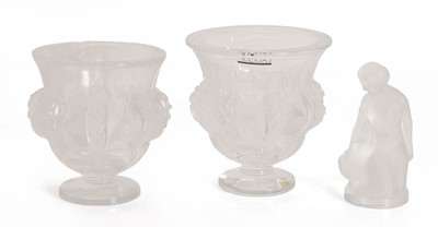 Lot 153 - Three Lalique glass items