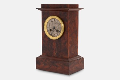 Lot 74 - A mahogany mantel clock by Henry-Lepaute, Paris