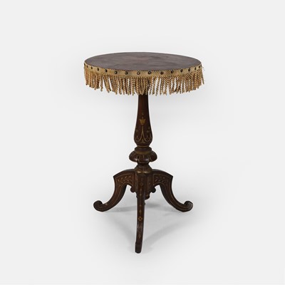 Lot 4 - A 'gypsy' tripod table